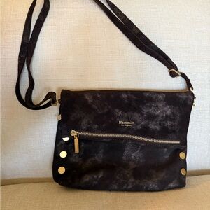 Hammitt Metallic Black Crossbody Bag